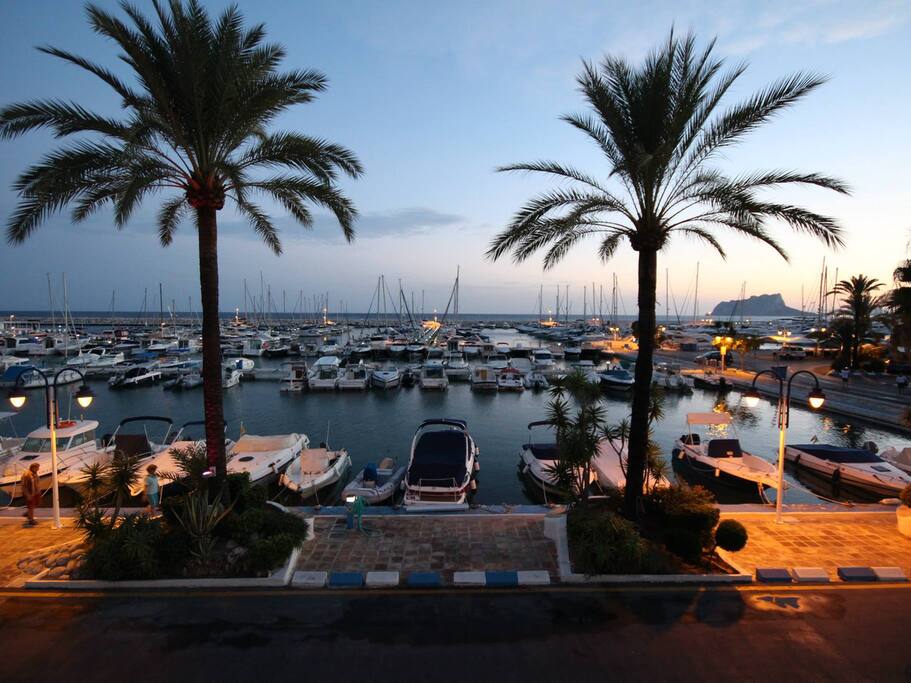 Beautiful port of Moraira