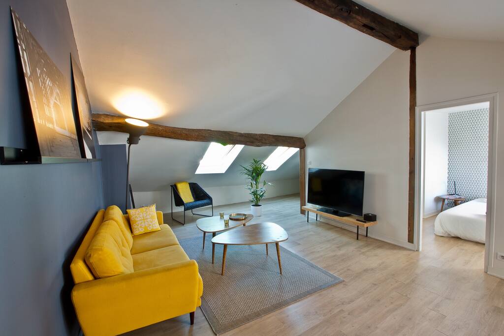 Salon cocooning spacieux