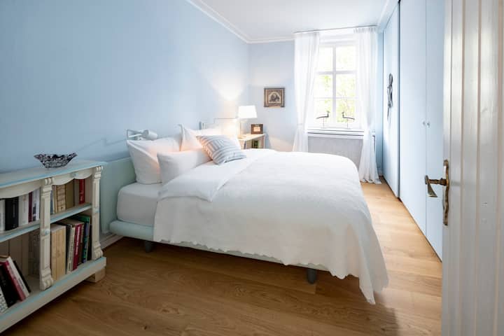 Bedroom 2 with double bed.