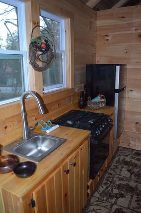 gas stove with oven