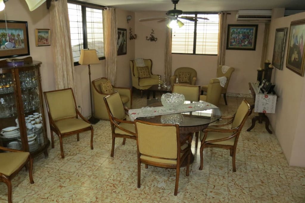 Reception area