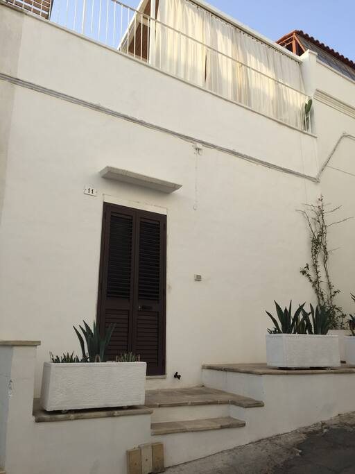 Alloggio con terrazza nel centro storico di Matino (Gallipoli)