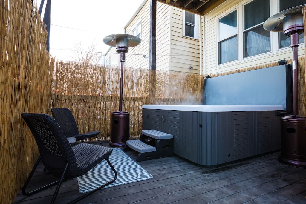 Hot Tub and Deck
