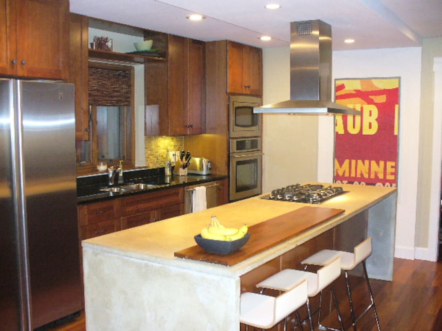 Newly renovated kitchen