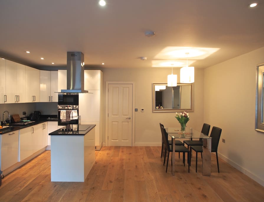 Shared living room/ kitchen area