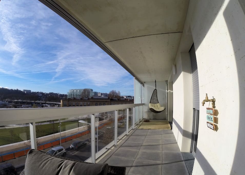 Terrasse 15m² exposition Sud