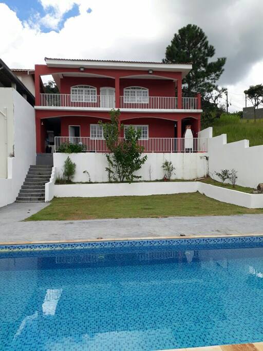 área da piscina