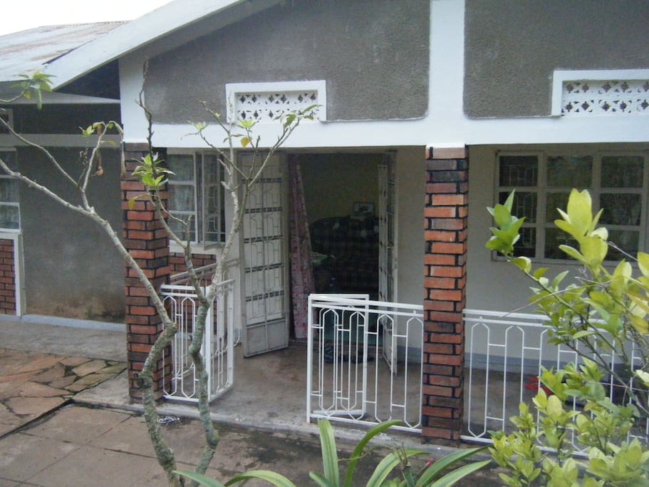 The front veranda.