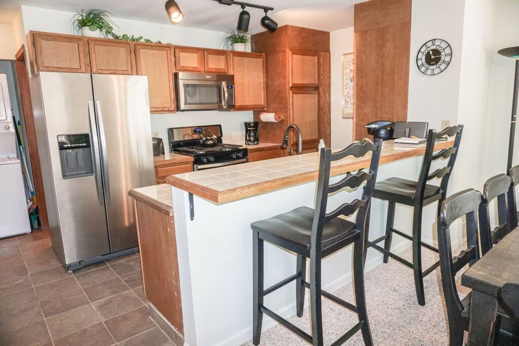 New appliances in kitchen