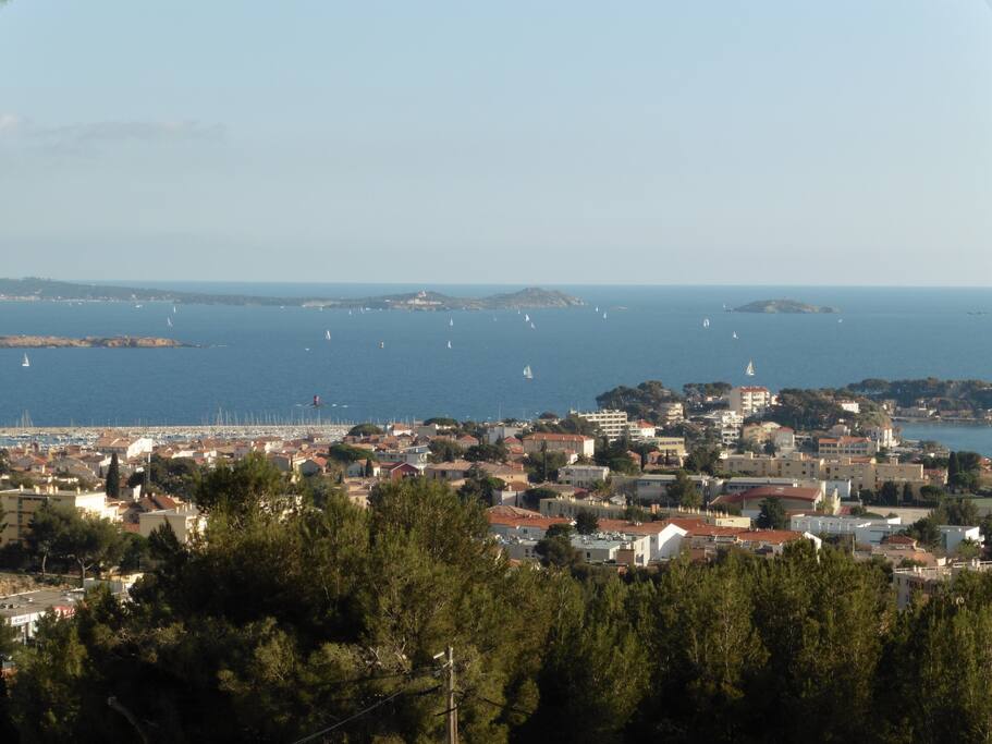 Gorgeous view from the terrace