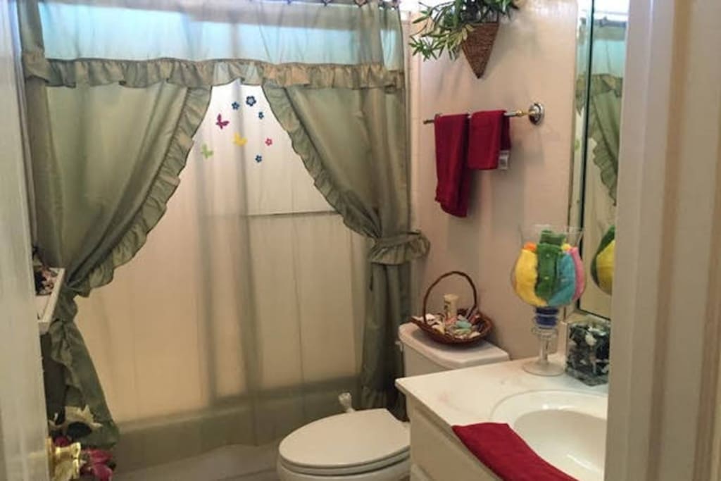 Full bathroom right next to your room