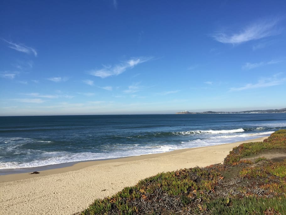 The entrance to Francis Beach is just 100 paces away. This listing is for the Back Cottage. If you have more than 6 people, you may prefer to have use of both cottages to sleep a total of 12. They are listed together as well, for your convenience.