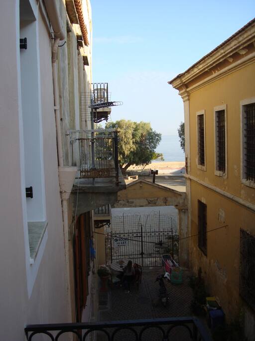 View from balcony
