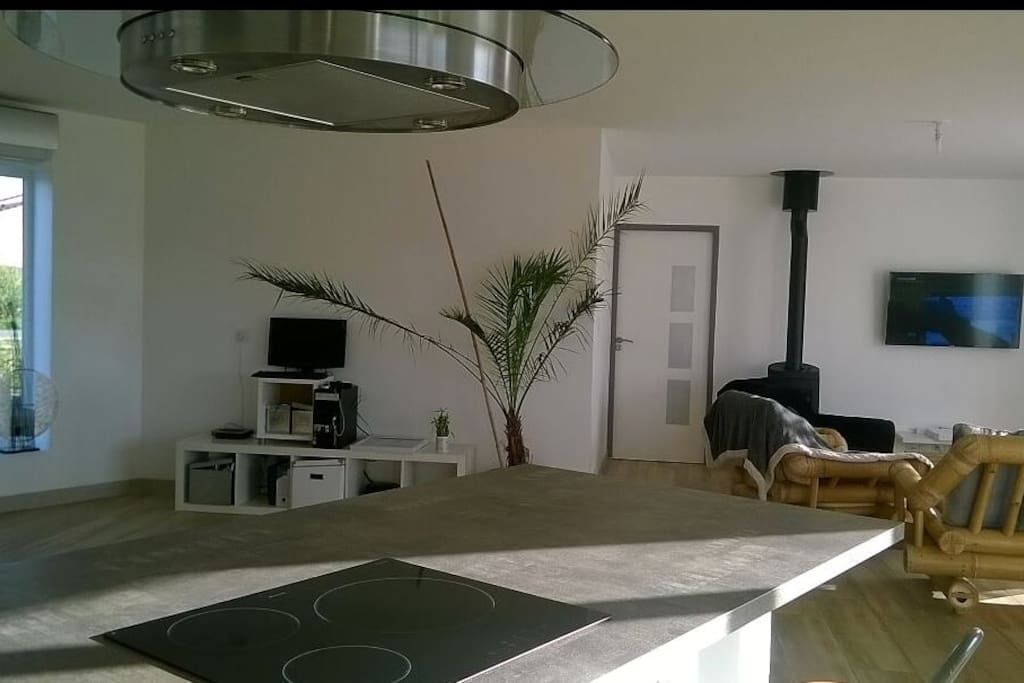 Pièce de 50 m2 climatisée