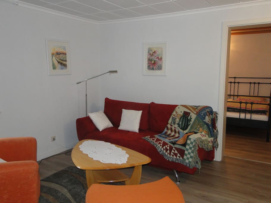 Sofa zum Fernsehgucken