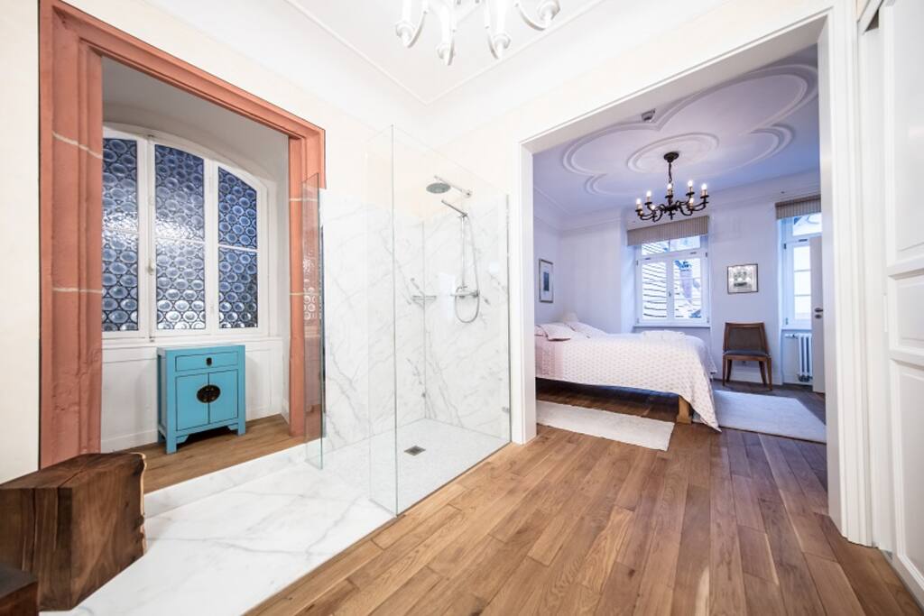Das offene Badezimmer