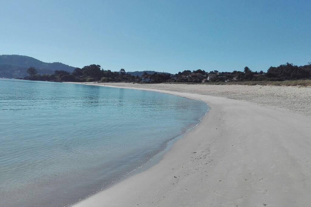 Playa de Areabrava al amanecer