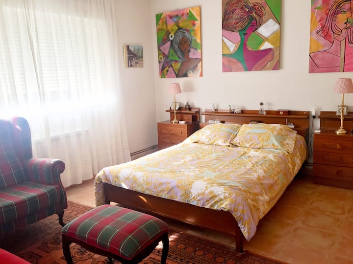 Spálňa , hlavný apartmán.