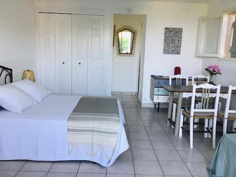 Annonce Airbnb populaire: Bright studio garden close to the sea à Saint Raphaël