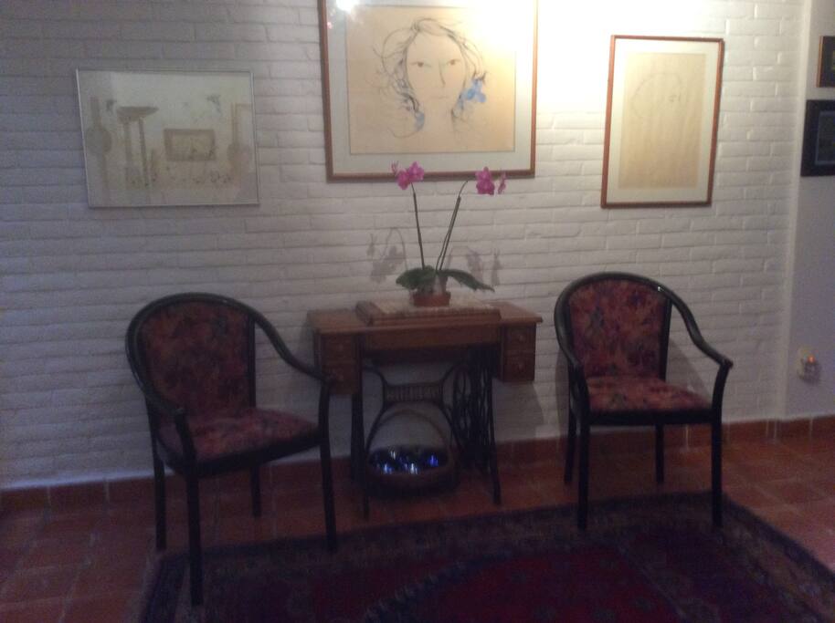 First floor: Entering the house