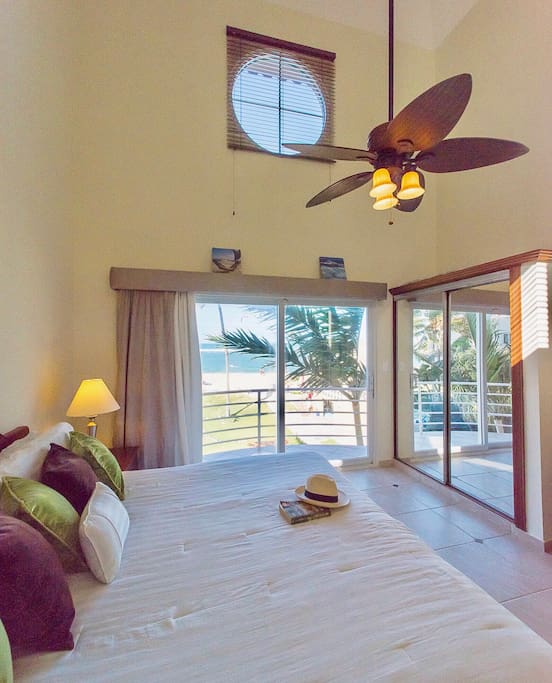 Ocean view from your bed
