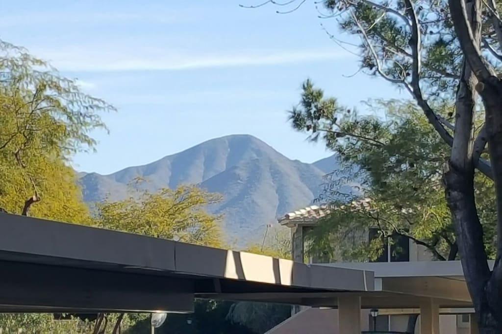 McDowell Mountains just to the east of you.