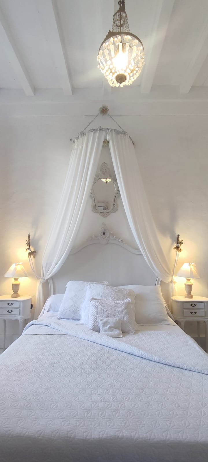 The white room.
"A very nice discovery of a beautiful castle. A very welcoming and friendly host with even a guided tour upon arrival. I highly recommend it." Jérémy