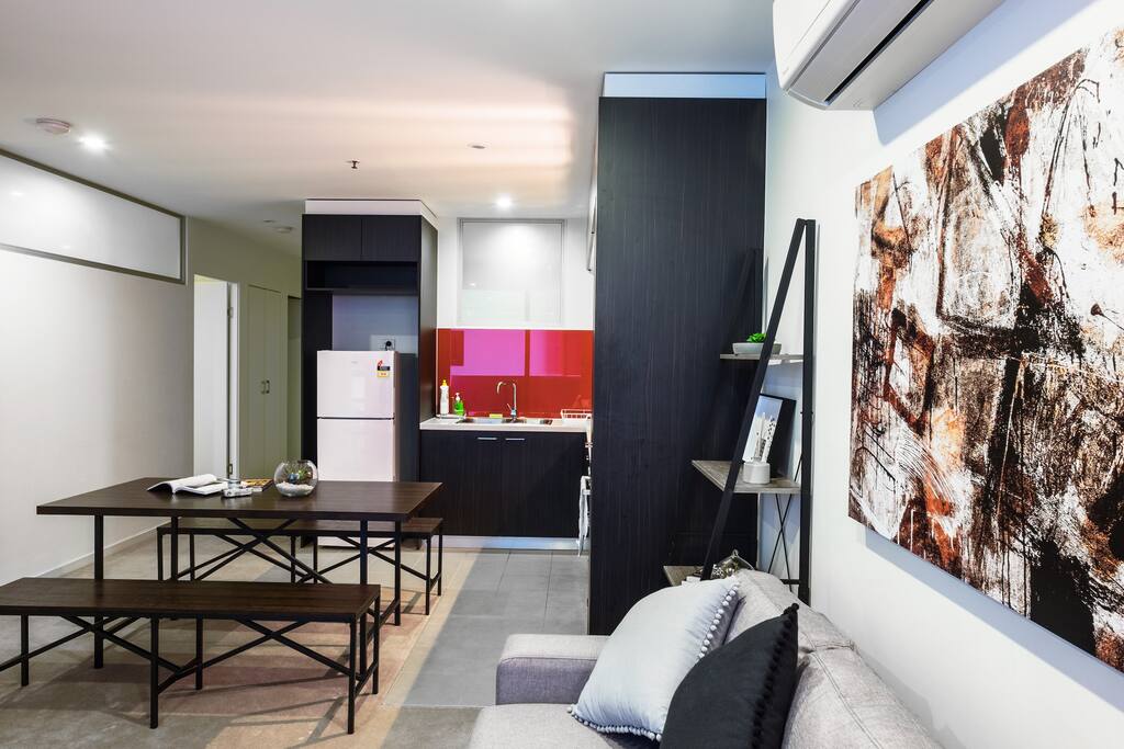On open-plan and spacious space to enjoy.