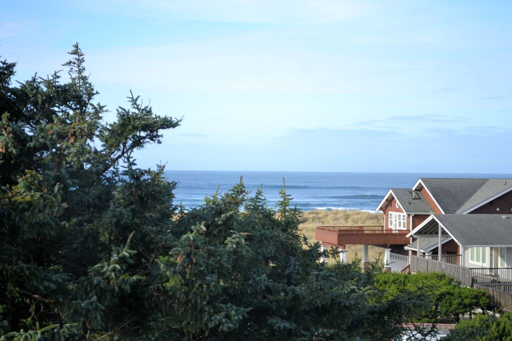 View from the master bedroom