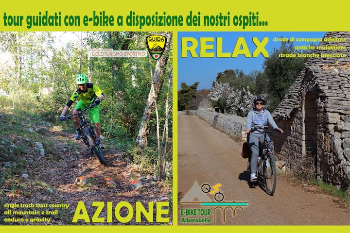 Trulli Sacramento with e-bike tour - Trulli (Italy) for Rent in  Alberobello, Apulia, Italy - Airbnb