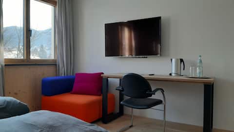 Ecological Double room in RT-Gönningen