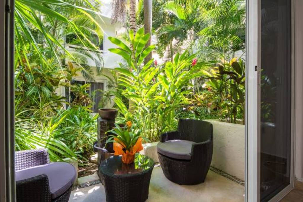 Living room terrace