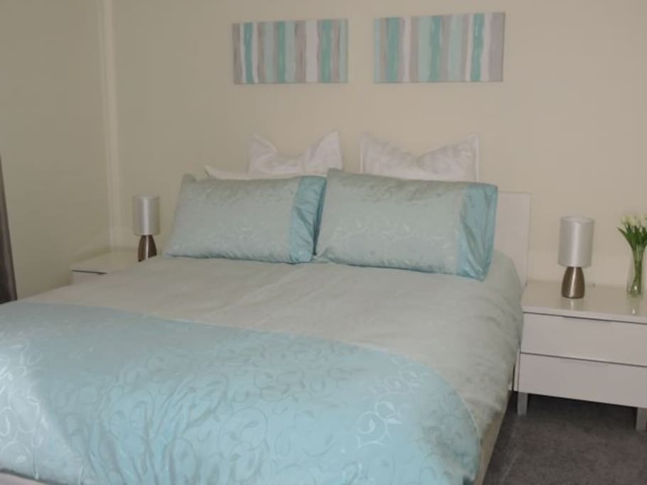 Master Bedroom 2 styled to maximise relaxation.