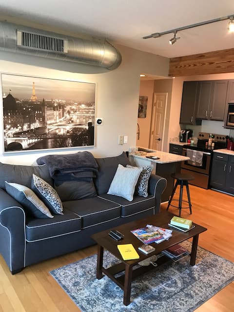 Awesome downtown condo in historic hotel