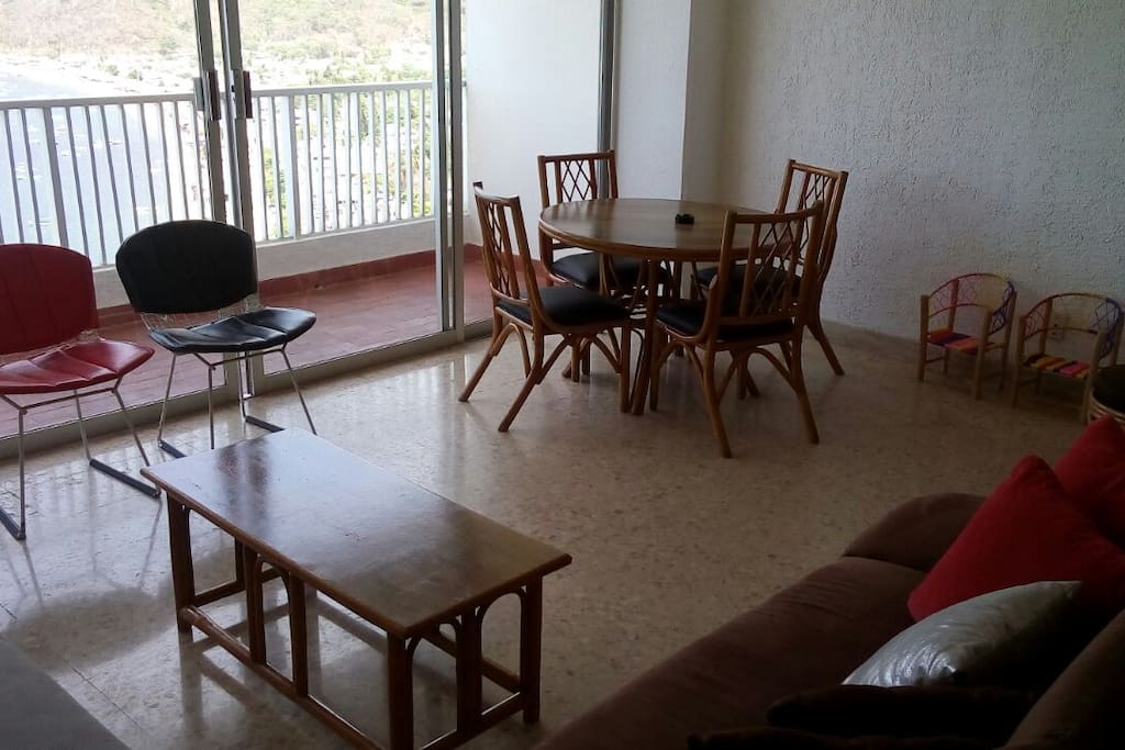 Comedor y sala de estar
