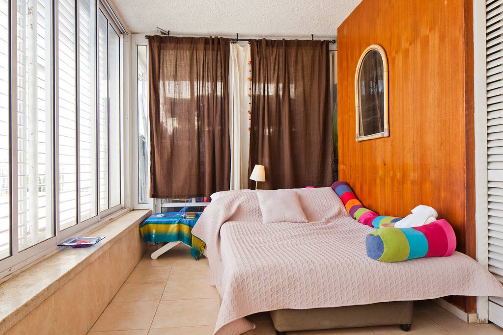 Balcony Facing bedroom