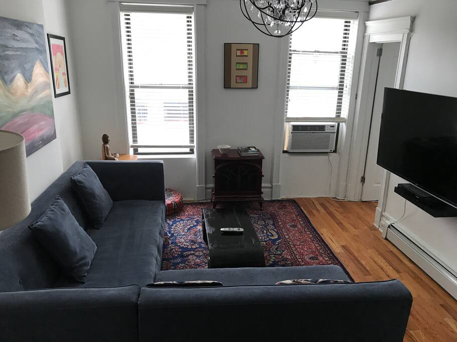 large comfortable lounging area