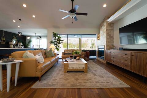 Mid Century Home with Heated Pool + Spa