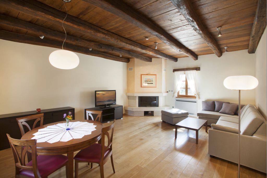 Bright and spacious living area
