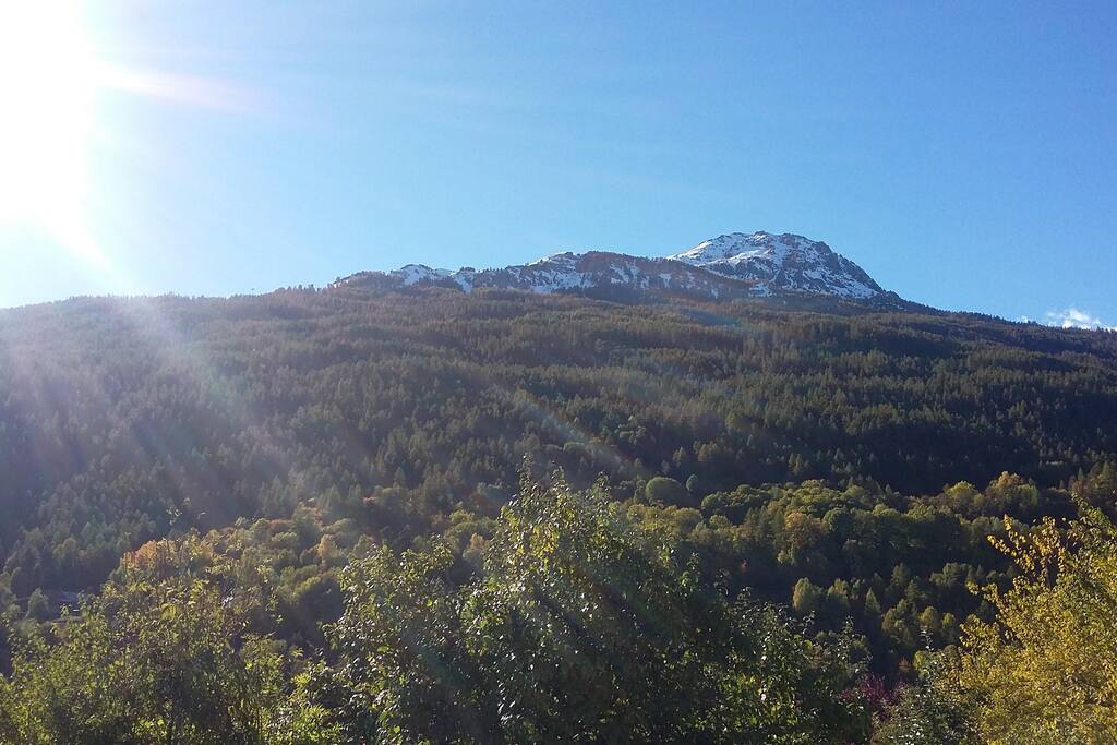 View of the ski domain.