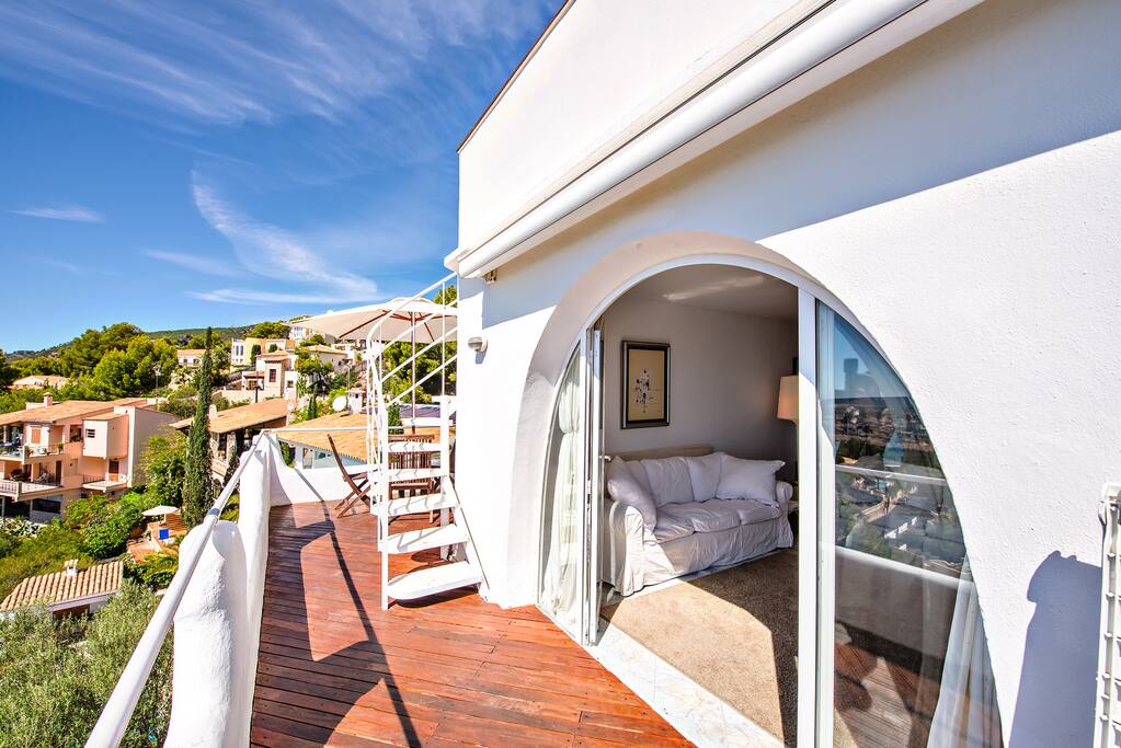 15m2 terrace with access to roof terrace