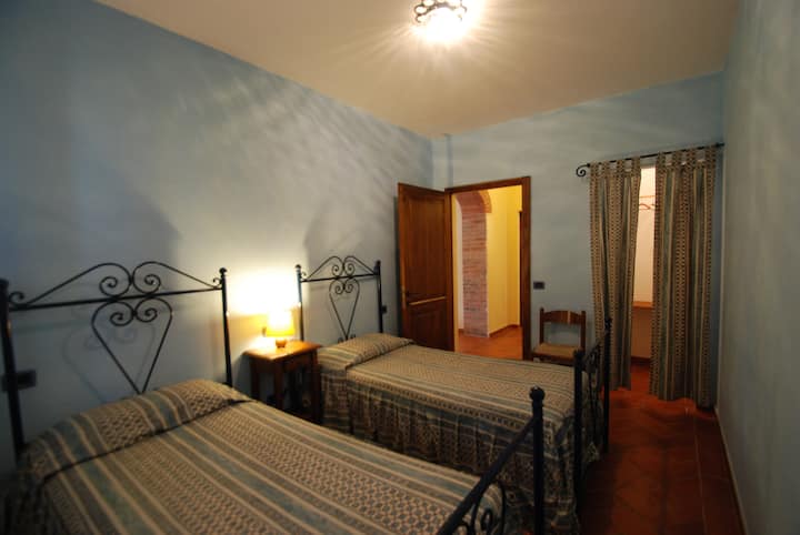 Chumba pacha cha kulala cha fleti Zaffiro - App 2 Bedroom. Sapphire