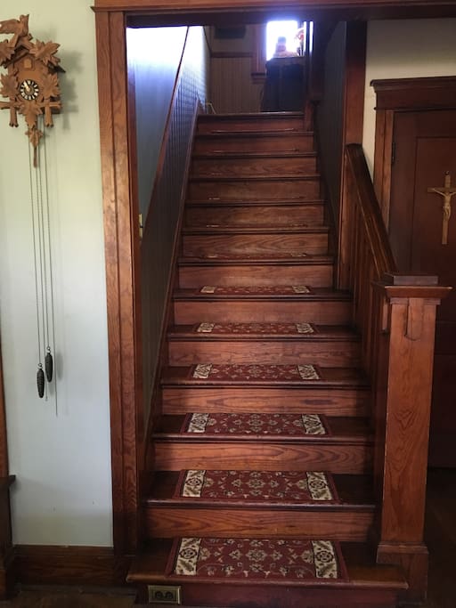 Up to your room...