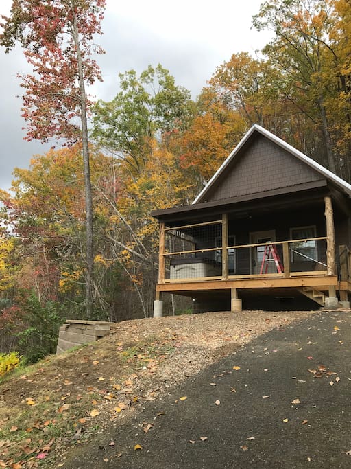 Front of cabin