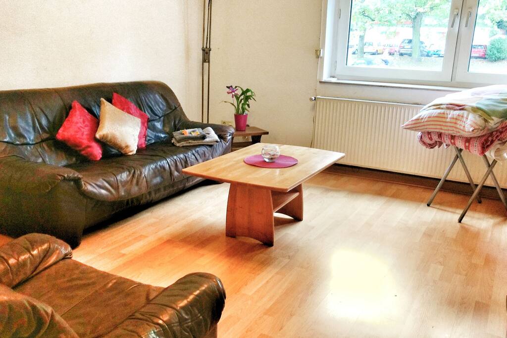 your private room with basic bedding