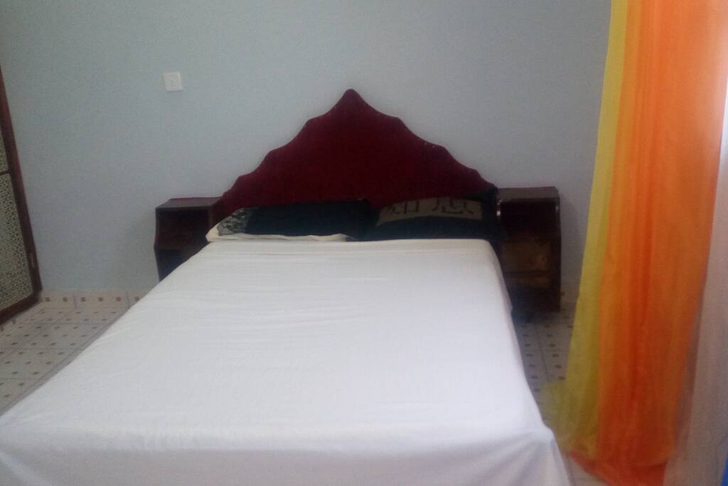 Comfort is all we want. The privacy comes with this room having a separate own bathroom.