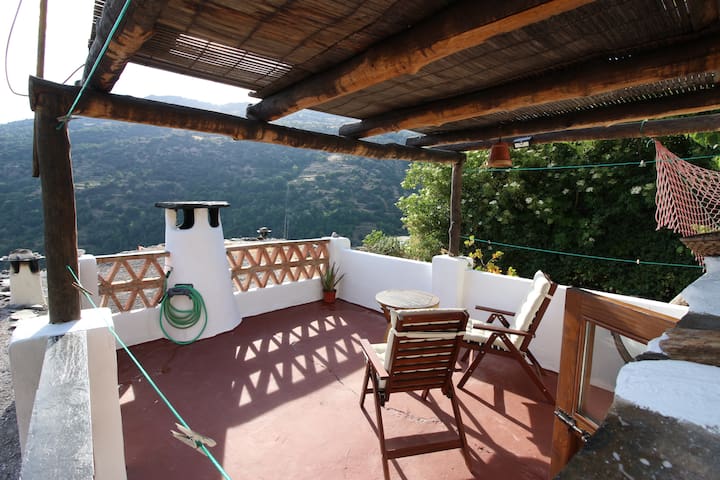 Casita tradicional alpujarreña.