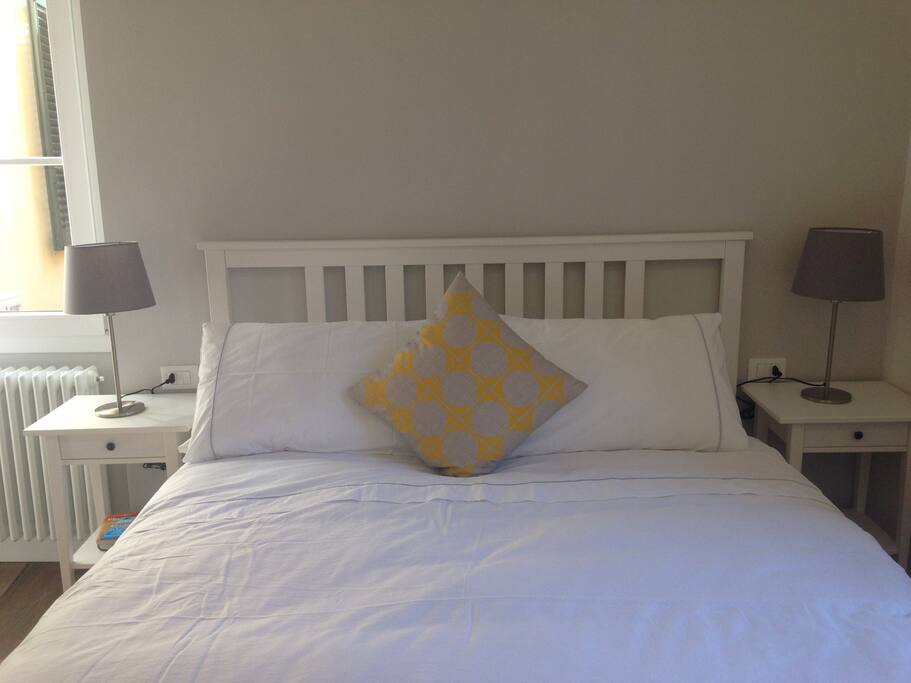 Comfy queen bed