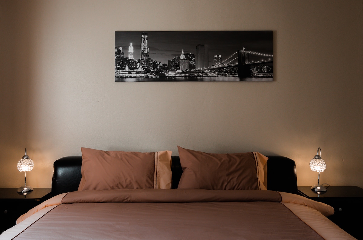 Kamer B  size kingsize bed voor 2 personen met airconditioning