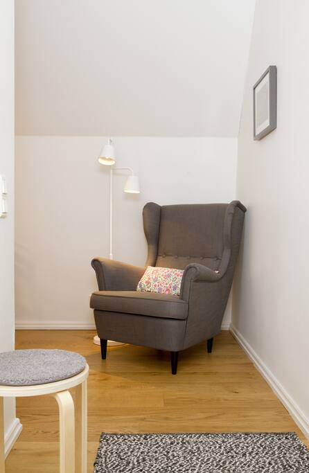 View to the right from the door.